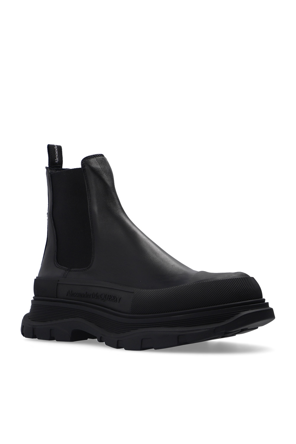 Alexander McQueen Slip-on platform ankle boots